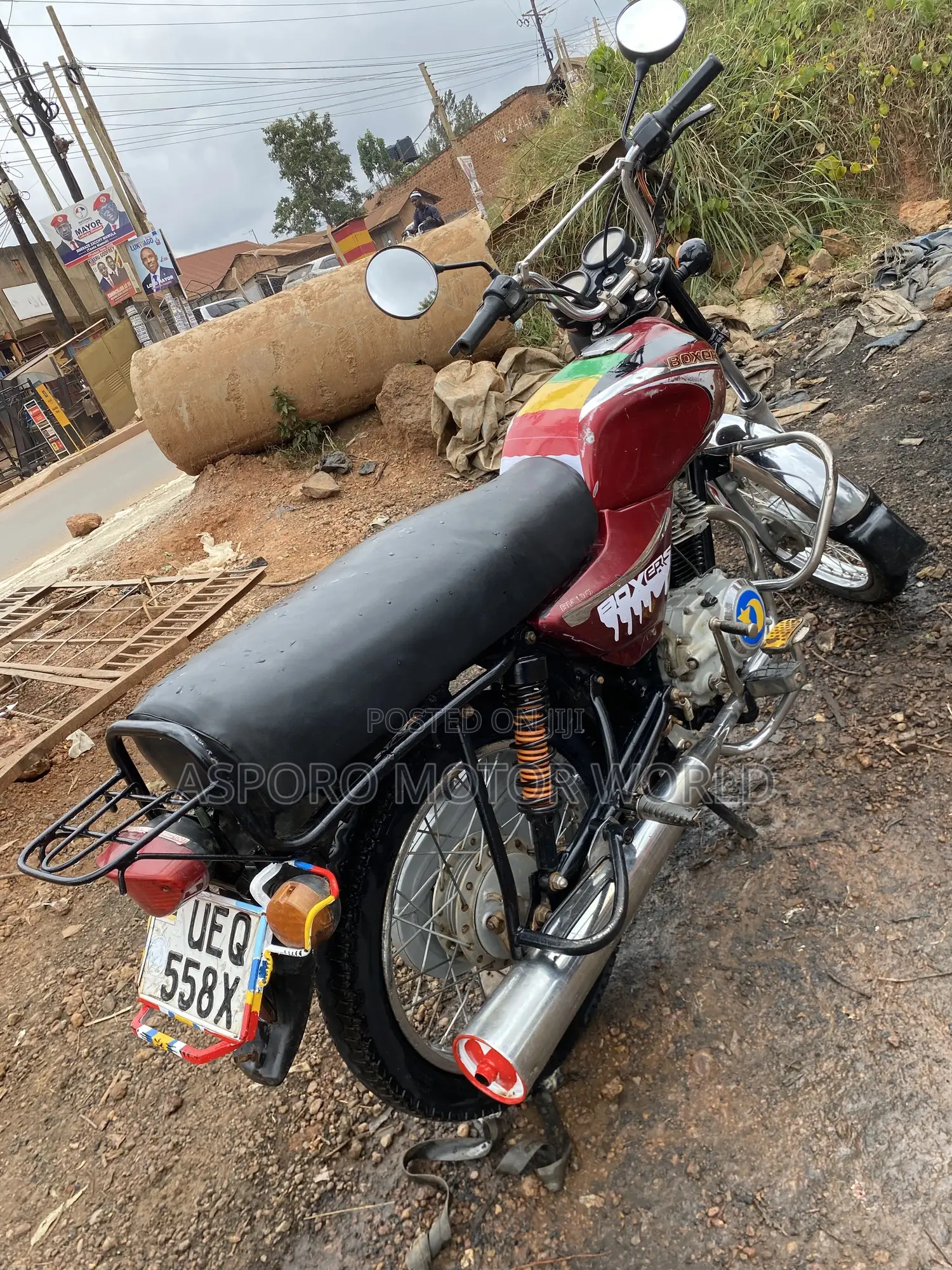Bajaj Boxer 100 2021 Red