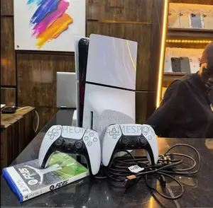 Ps5 Slim + Fc26: Includes Two Controllers So You Can Lose to Your