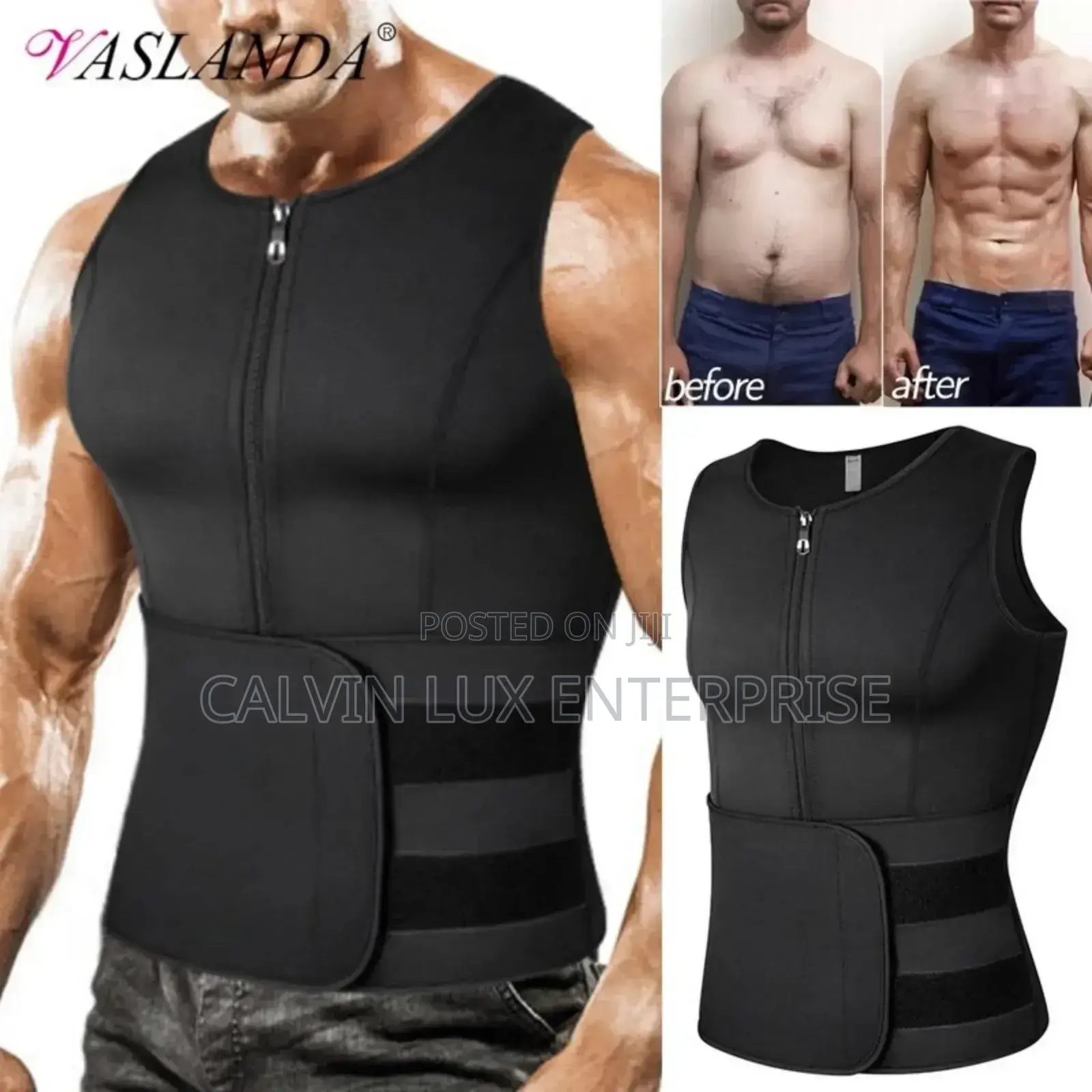 Hot Sauna Mens Vest