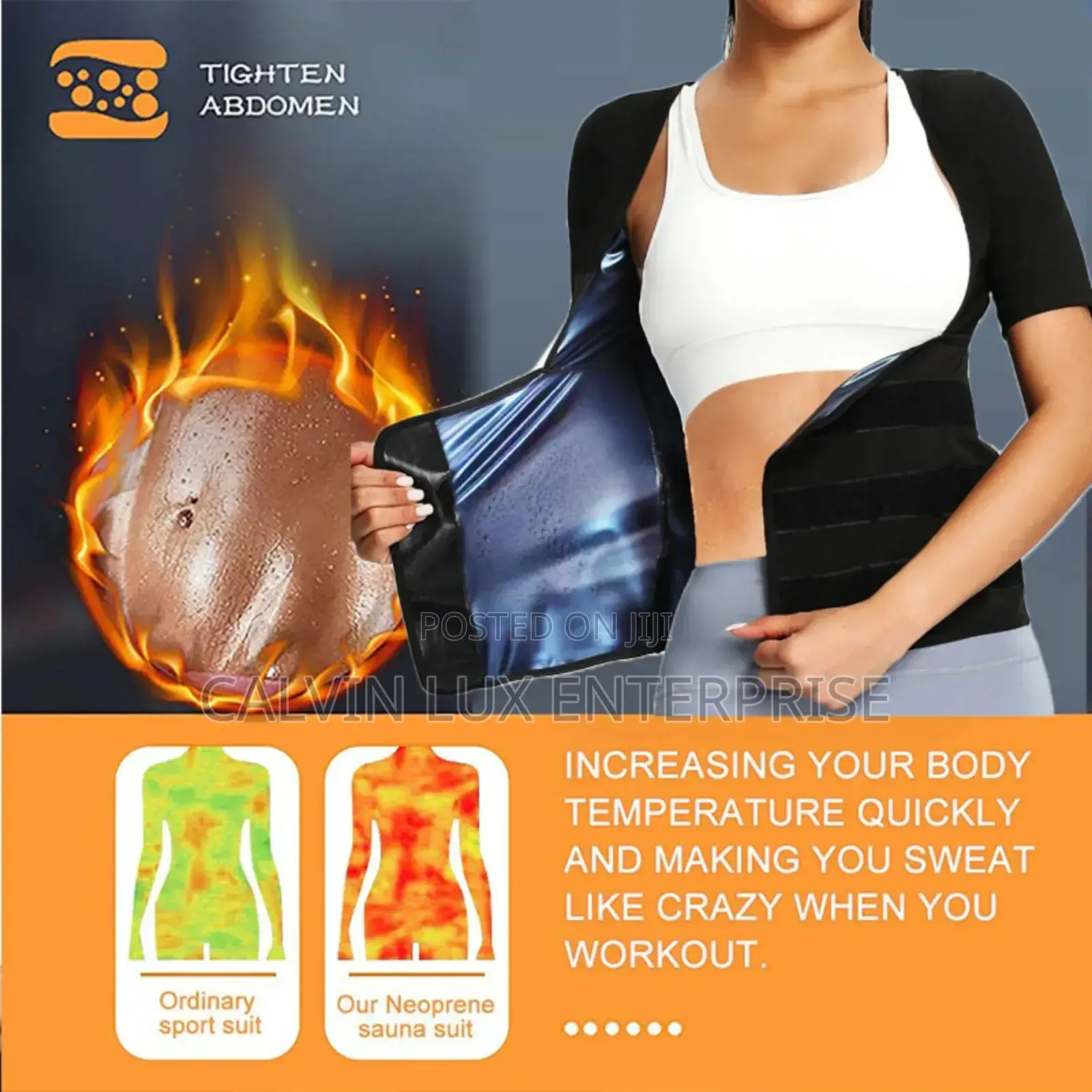 Sweat Fat Burning Body Shaper-Ladies