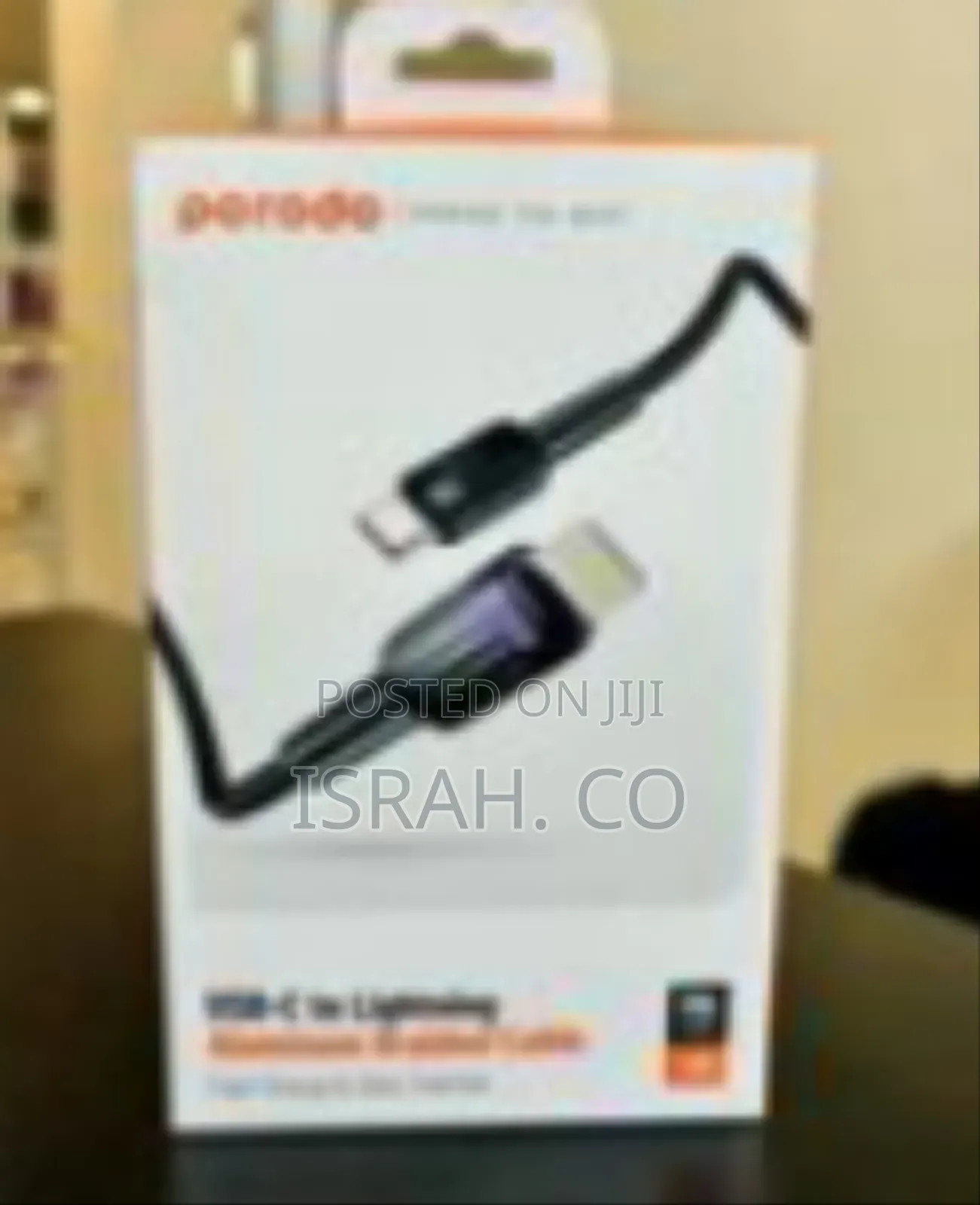 Porodo Usb-C to Lightning Aluminum Braided Cable