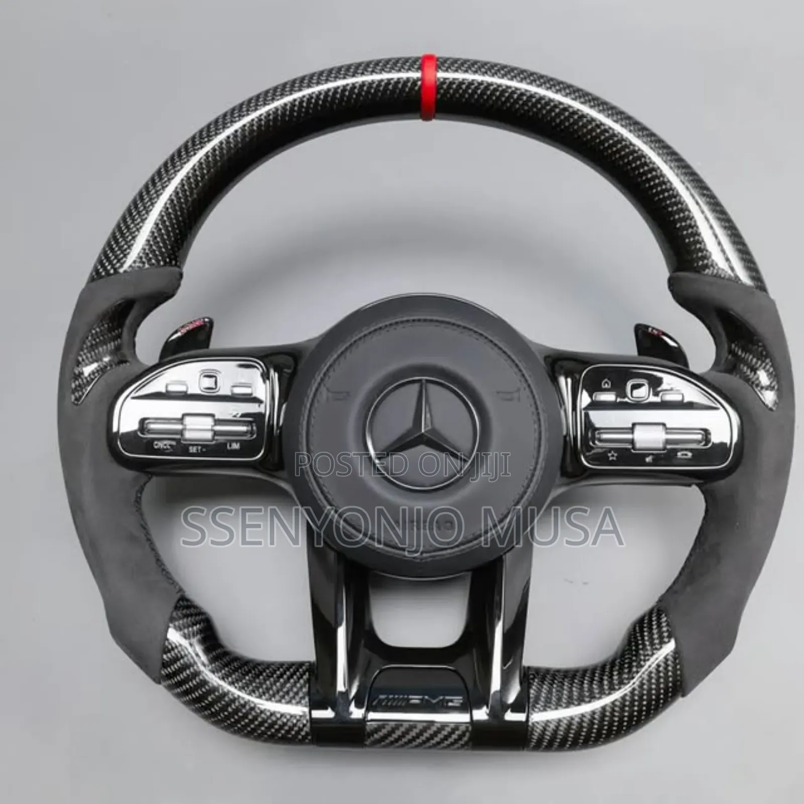 Sports Style Carbon Fiber Steering Wheel for Mercedes-Benz Amg E-Class