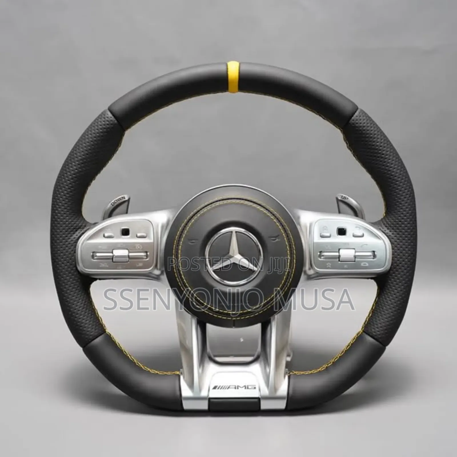 Sports Style Carbon Fiber Steering Wheel for Mercedes-Benz Amg E-Class