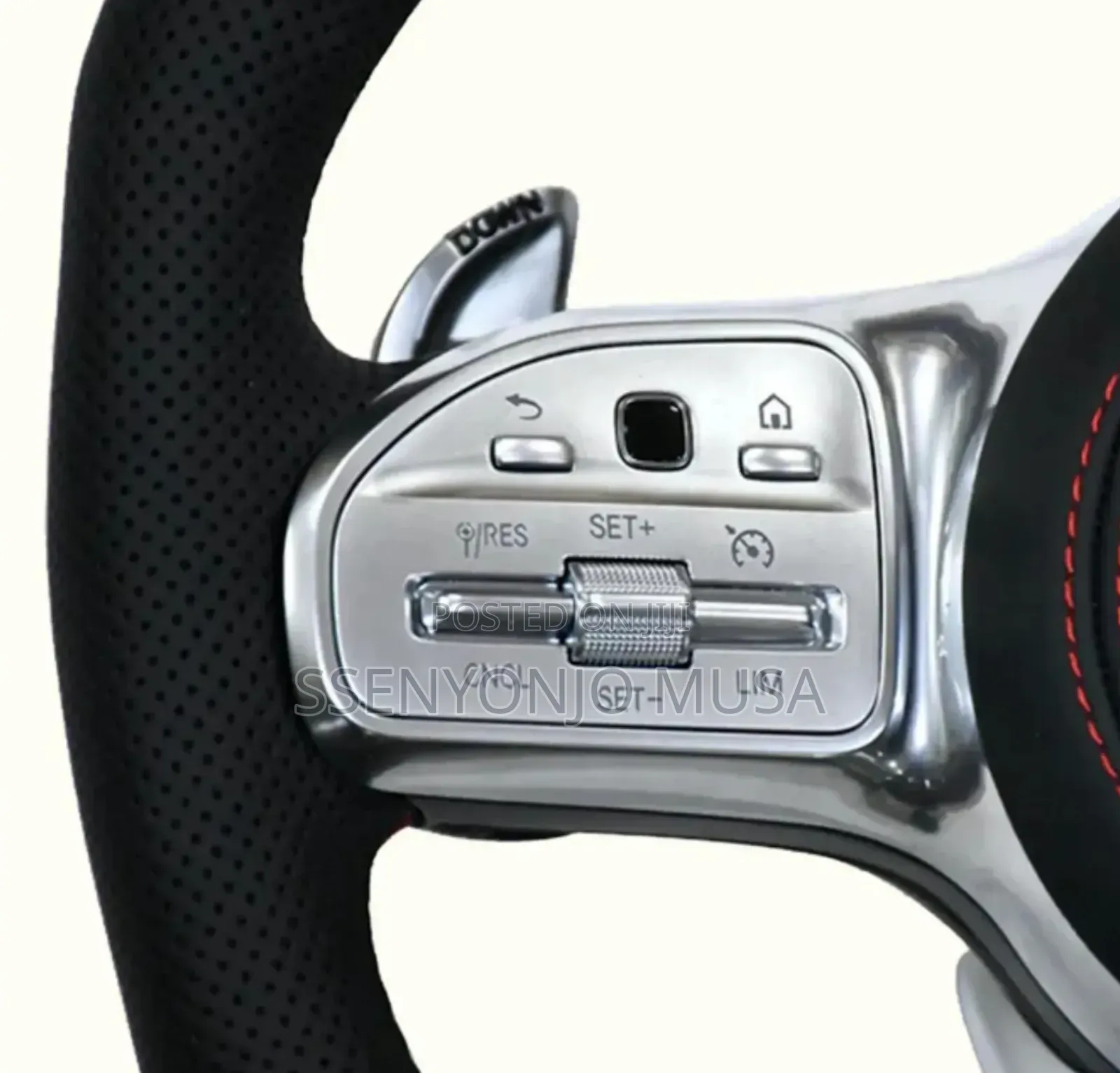Sports Style Carbon Fiber Steering Wheel for Mercedes-Benz Amg E-Class