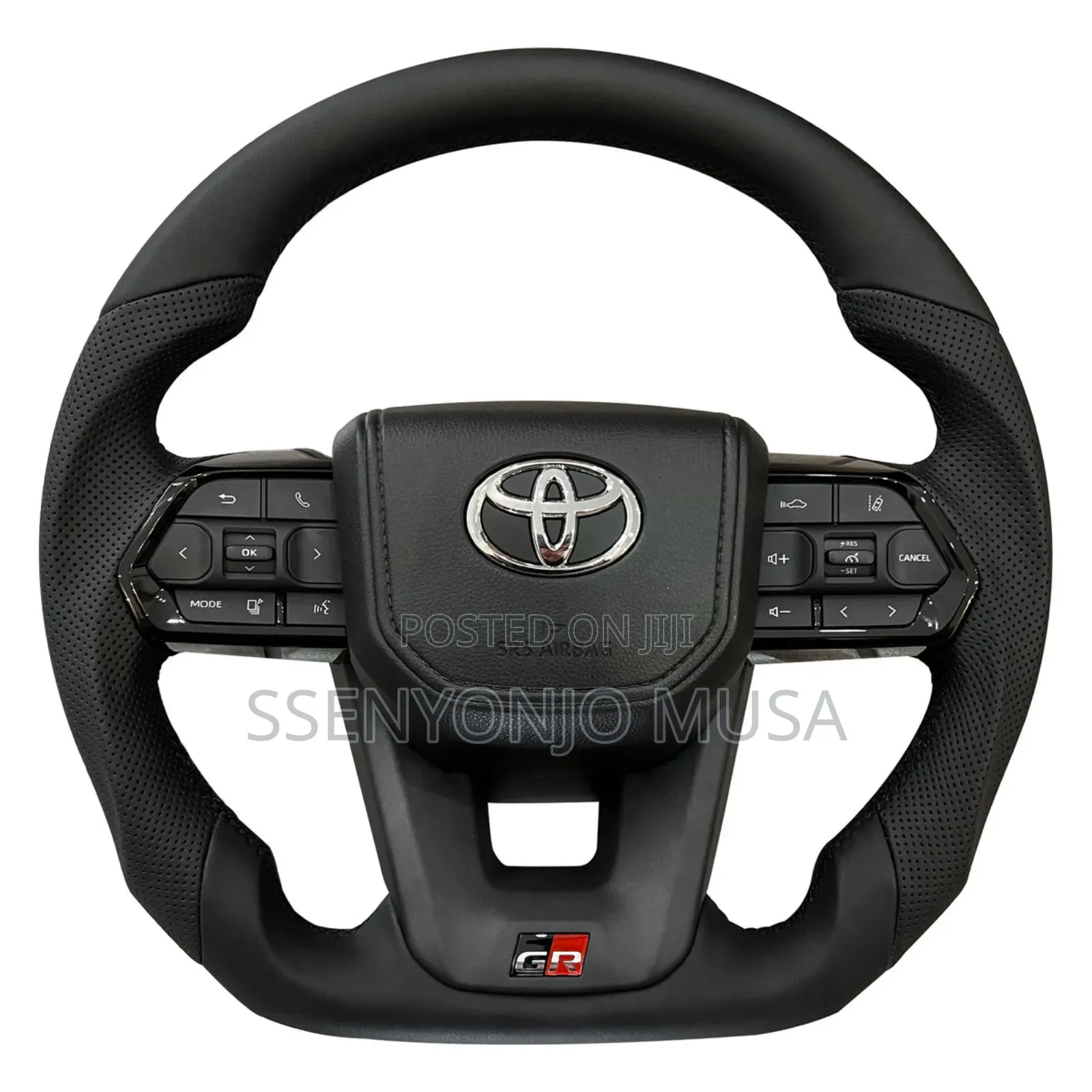 Gr Style Full Leather Steering Wheel for Toyota Land Cruiser Lc70 Lc76