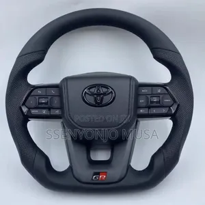 Gr Style Full Leather Steering Wheel for Toyota Land Cruiser Lc70 Lc76