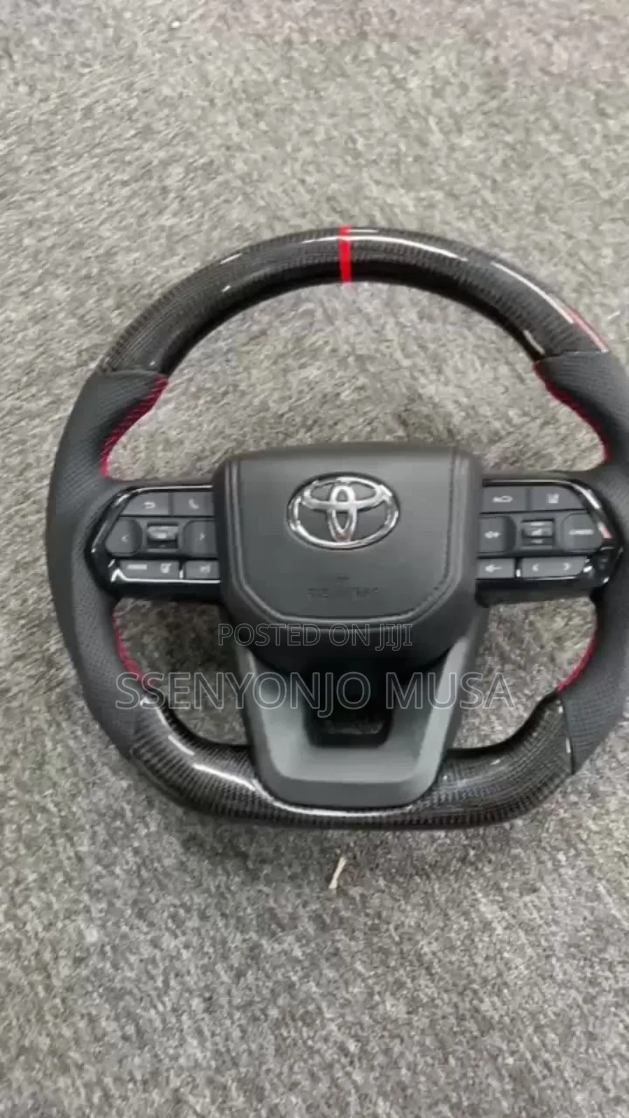 Gr Style Full Leather Steering Wheel for Toyota Land Cruiser Lc70 Lc76