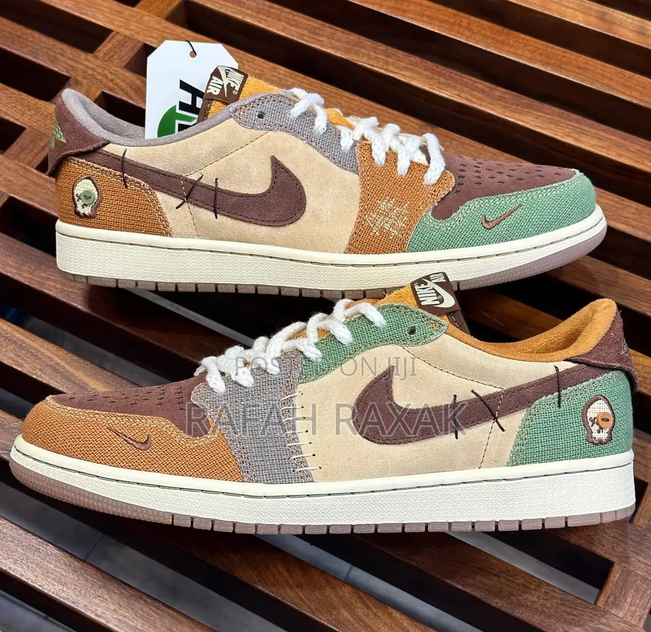 Nike Air Jordan 1 Retro Low Og Zion Williamson Voodoo Sneakers