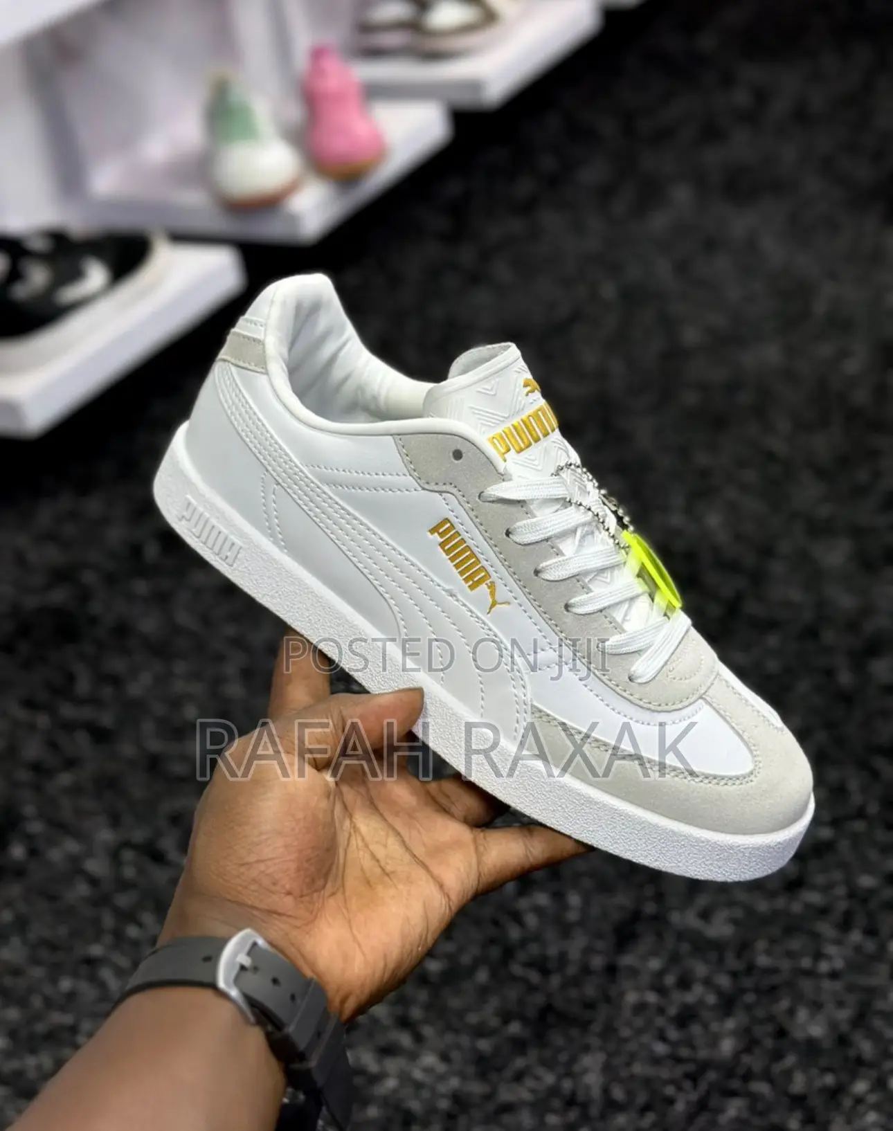 Original Unisex White Puma Club Ii Era Sneakers
