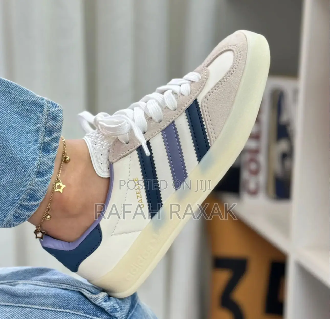 Original Classic Unisex Adidas Gazelle Indoor Sneakers