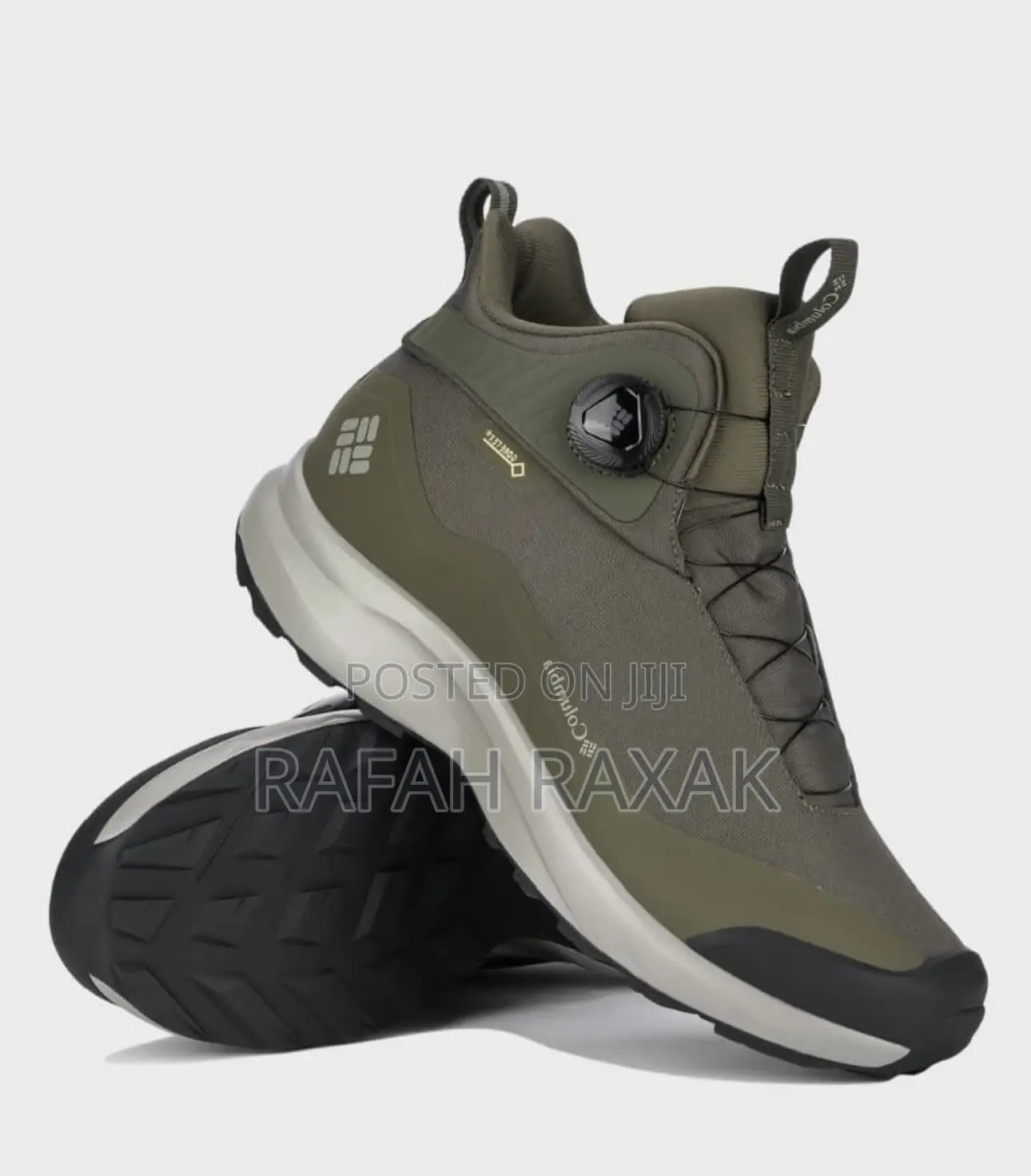 Original Men’S Green Columbia Explorer Waterproof Hiking Sneaker Boot