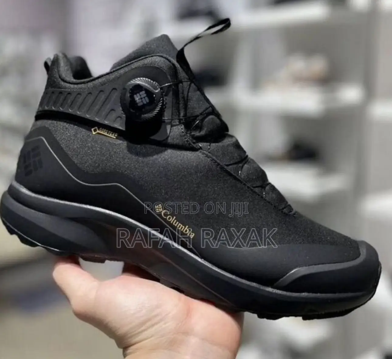 Original Men’S Black Columbia Explore Waterproof Hiking Sneaker Boot