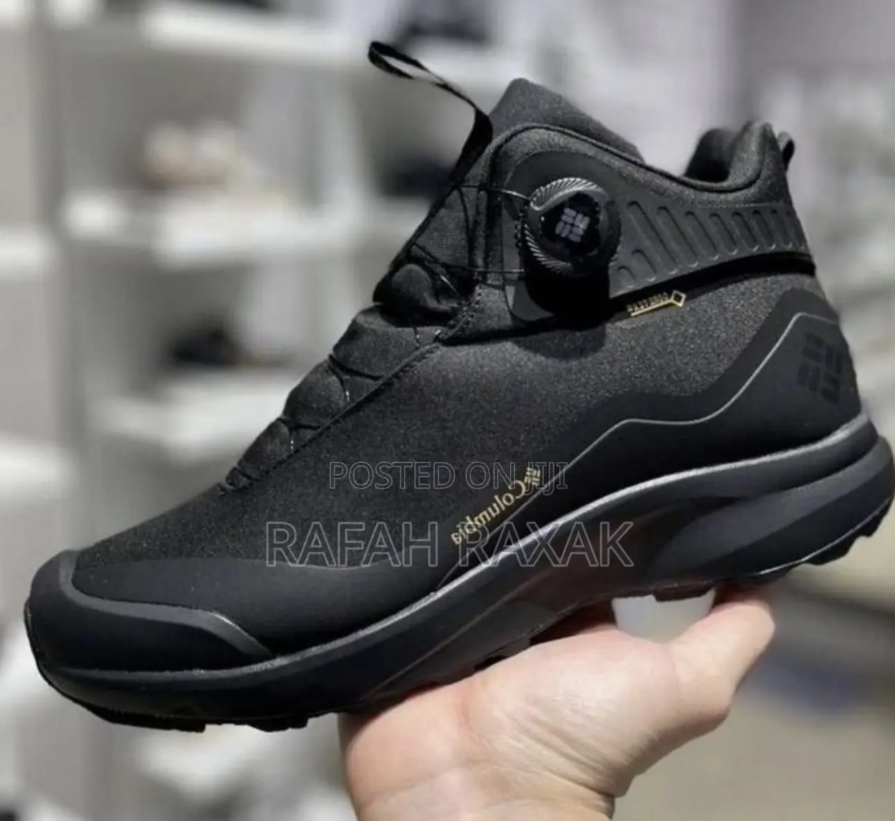 Original Men’S Black Columbia Explore Waterproof Hiking Sneaker Boot