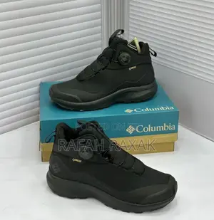 Men’S Triple Black Columbia Explore Hiking Sneakers Boots