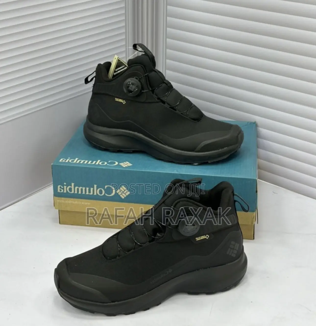 Men’S Triple Black Columbia Explore Hiking Sneakers Boots