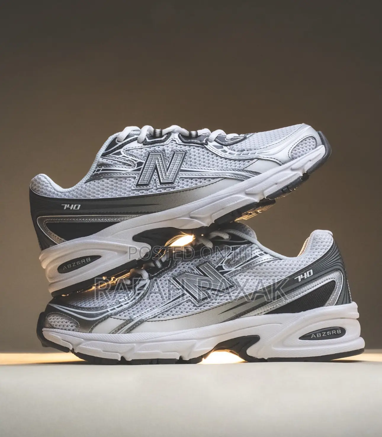 Original Grey Metallic New Balance 740 Lifestyle Sneaker