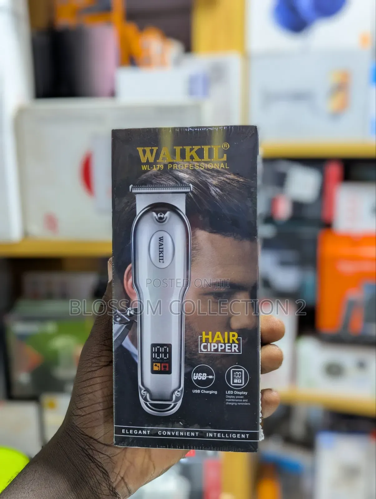 Waikil Electric Metallic Shaver for Men/Hair Clipper