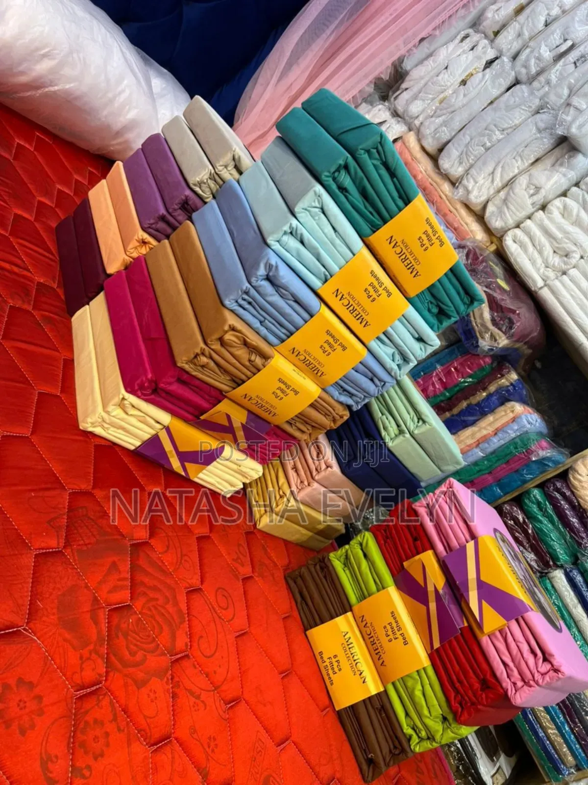 American Bedsheets in Plain Colours