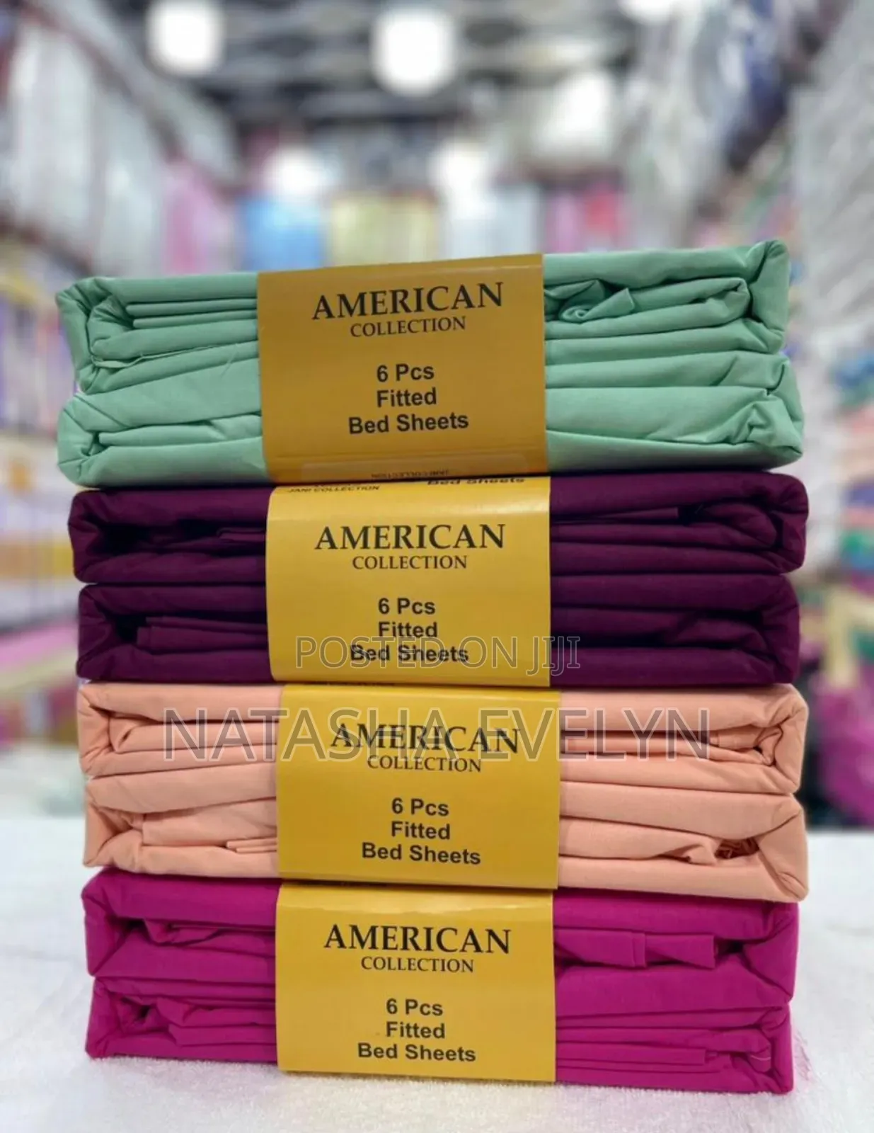 American Bedsheets in Plain Colours