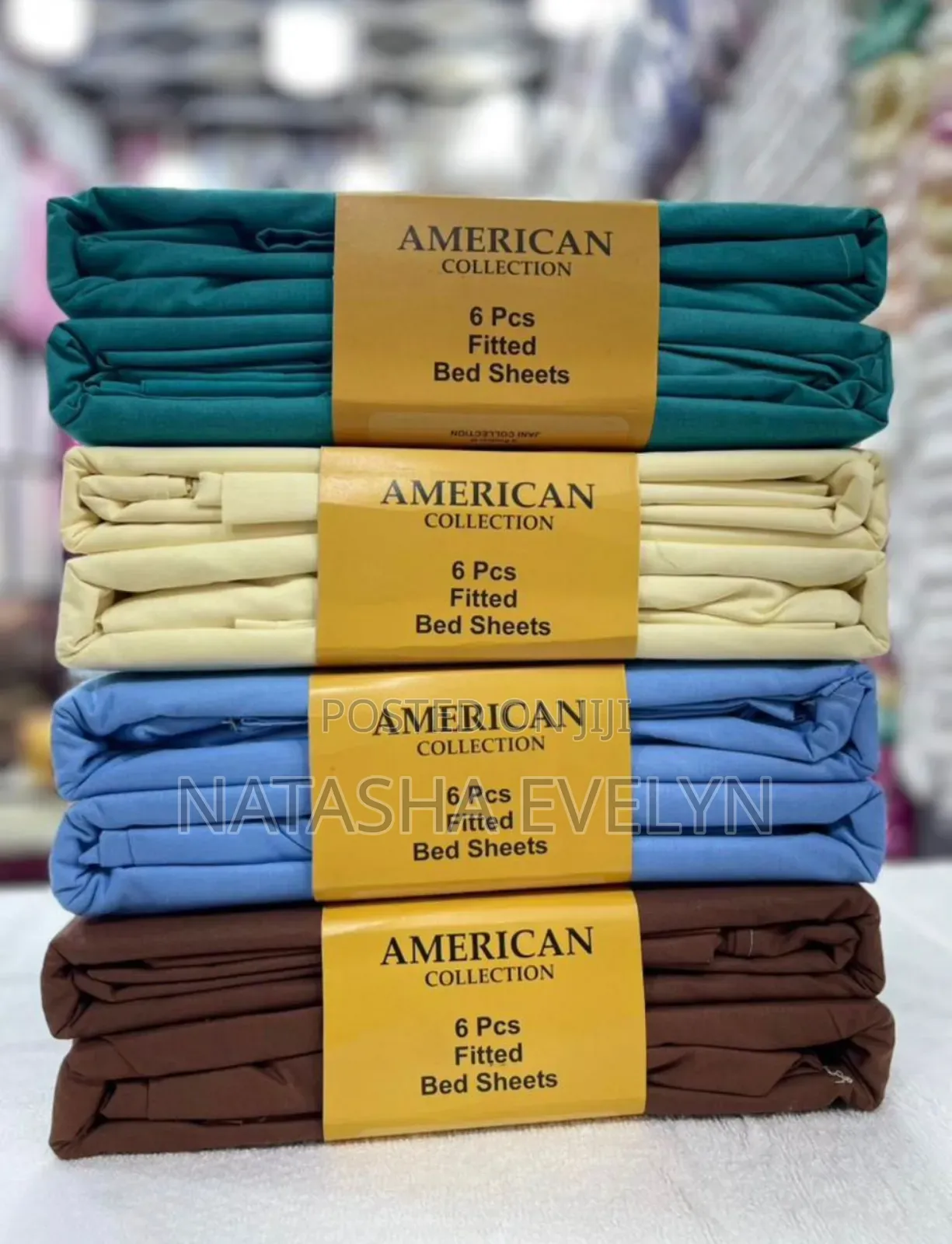 American Bedsheets in Plain Colours