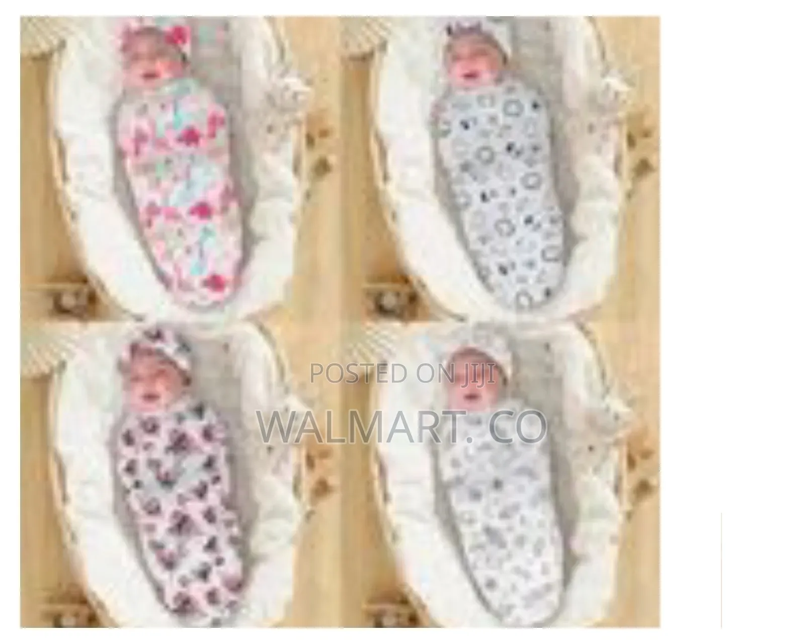 1 Piece of Swaddle Blanket Wrap Set for Boys and Girls