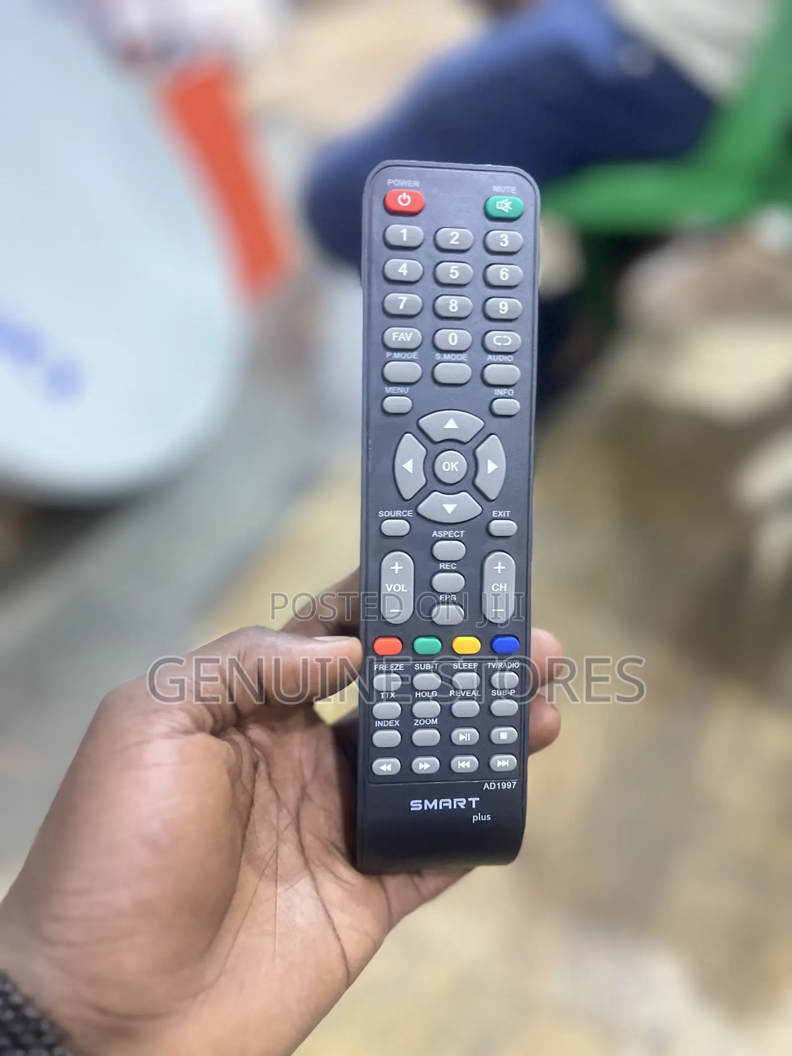 Smart Plus Remote Control For A Digital Tv