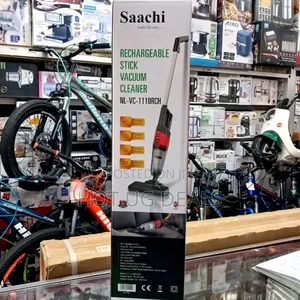 Saachi 2-in-1 Rechargeable Cordless Stick Vacuum Cleaner.