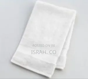 12-Piece Set of Luxurious White Hand / Face Towels