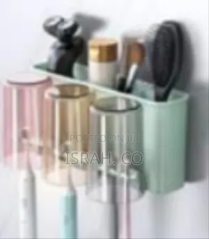 Wall-Mounted Toothbrush Holder