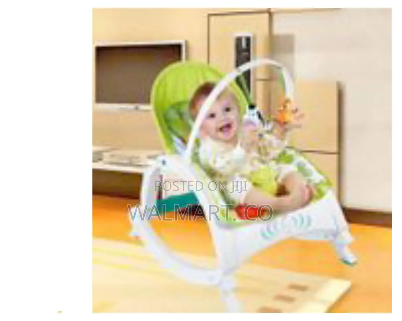 Newborn to Toddler Portable Rocker Plate, Feeding Chair Vibration