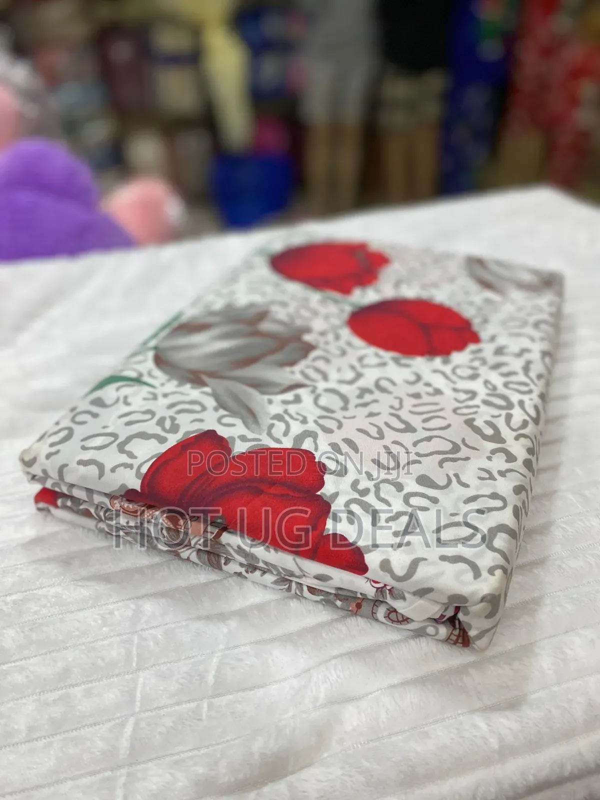 4x6 4pcs Bedsheets With Pillowcases- Multicolor