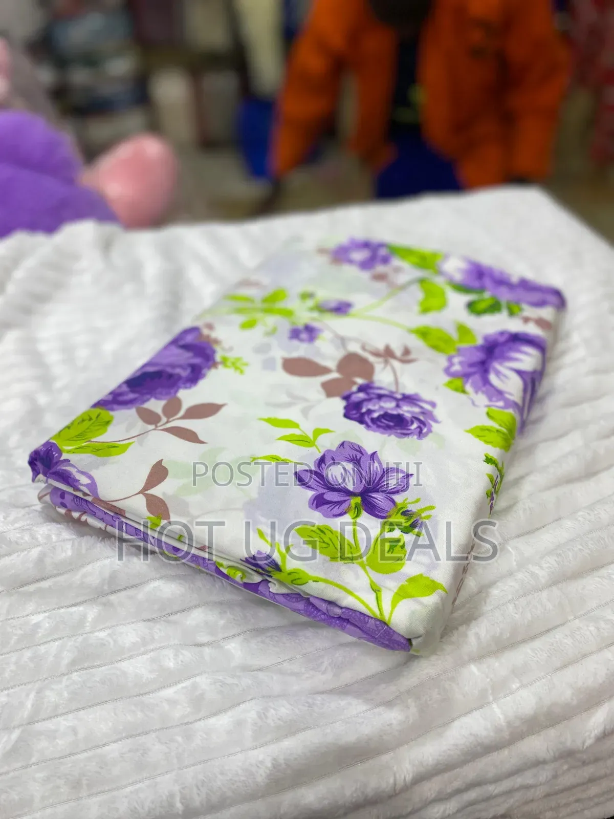 4x6 4pcs Bedsheets With Pillowcases- Multicolor