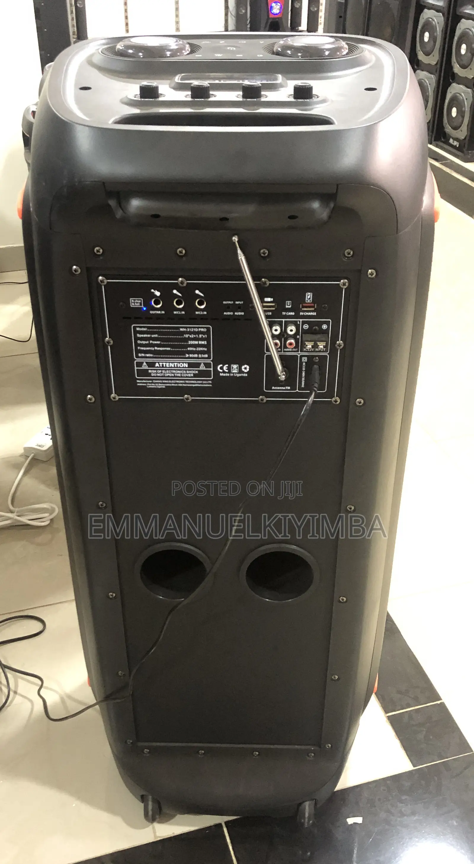 Ailipu Wh-3121d Pro Rechargeable Speaker