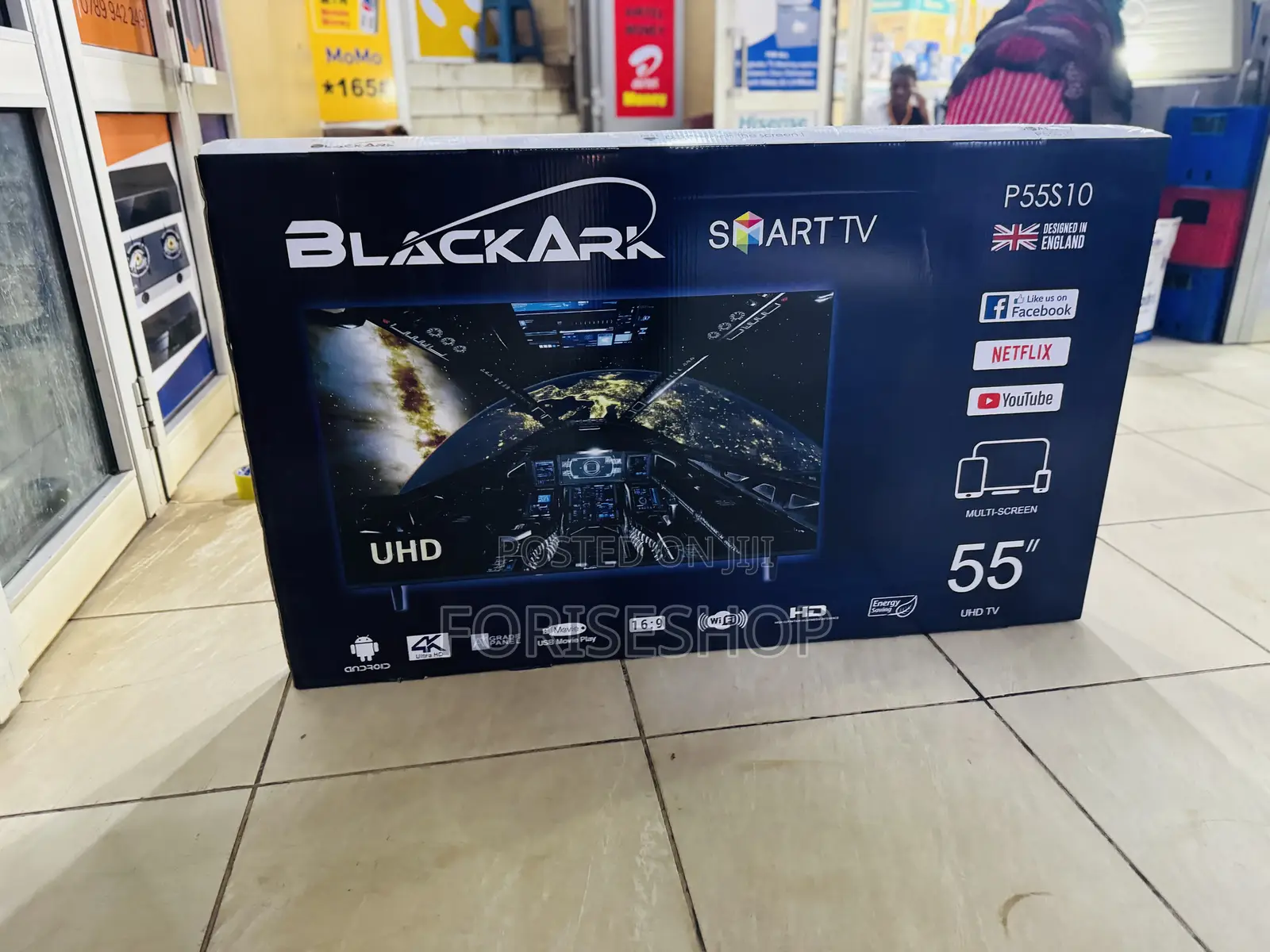 Blackark 55inch Smart Tv 3yr Warranty