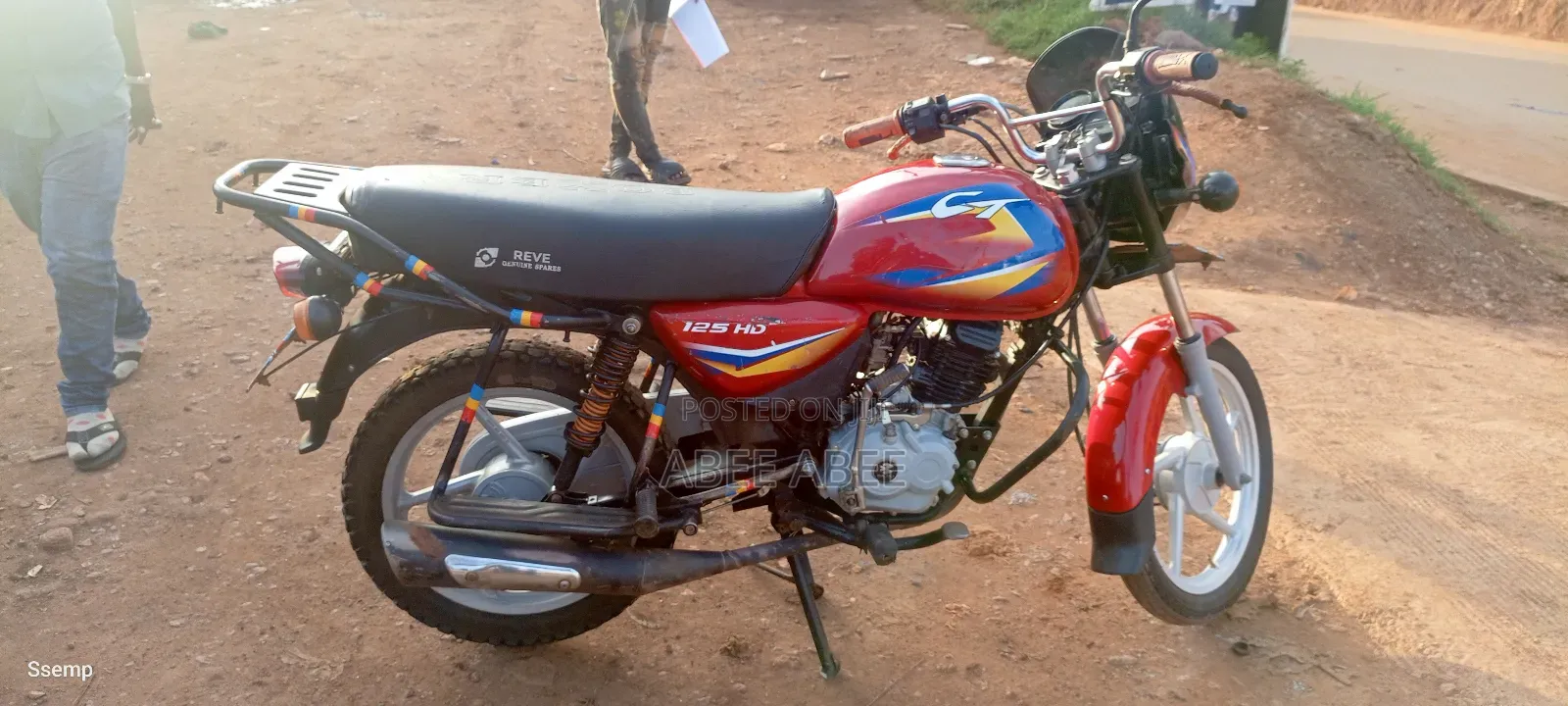 Bajaj Boxer 125 2025 Red