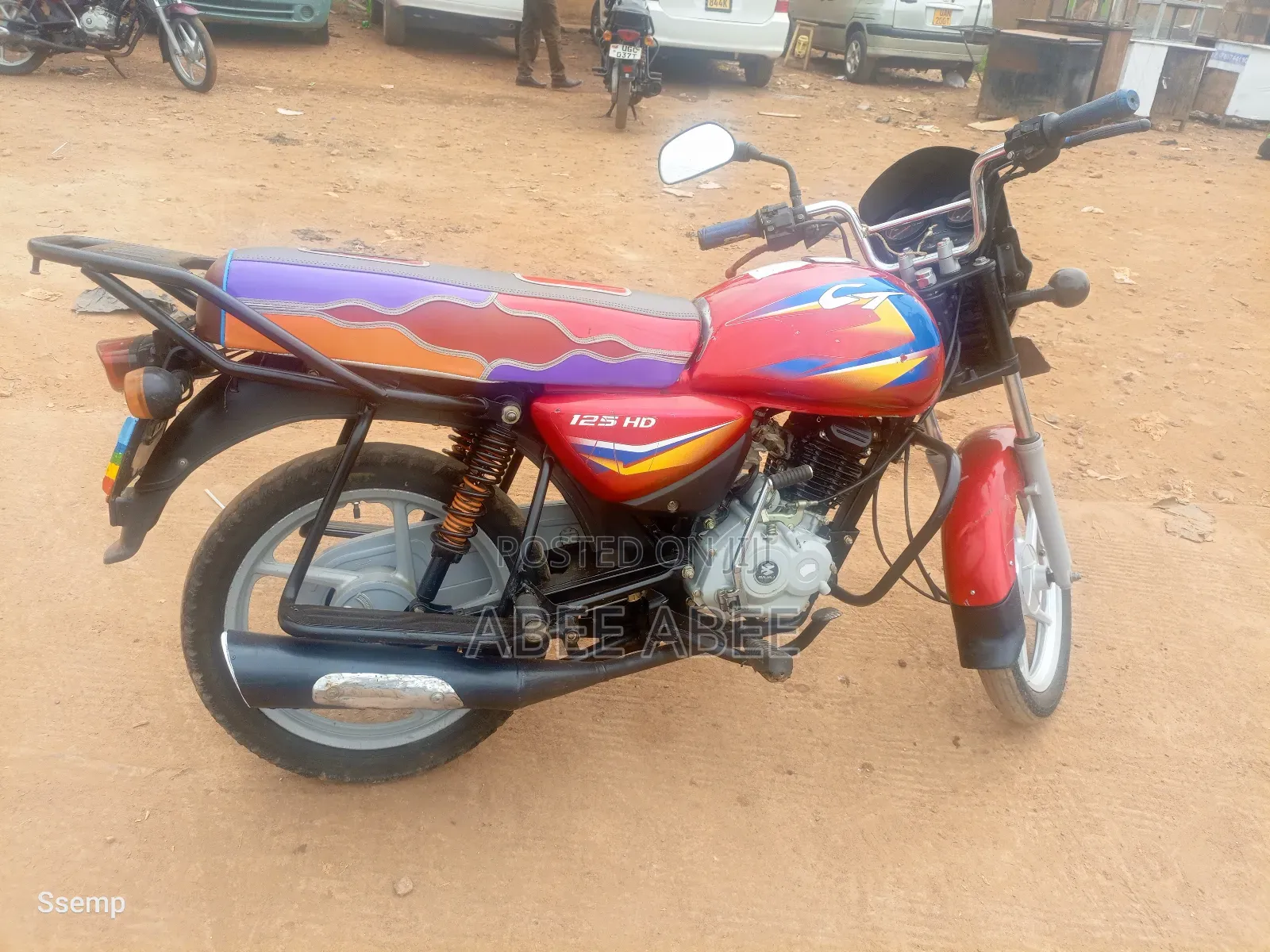 Bajaj Boxer 125 2024 Red