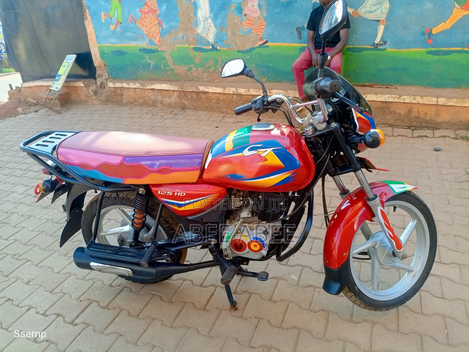 Bajaj Boxer 125 2024 Red