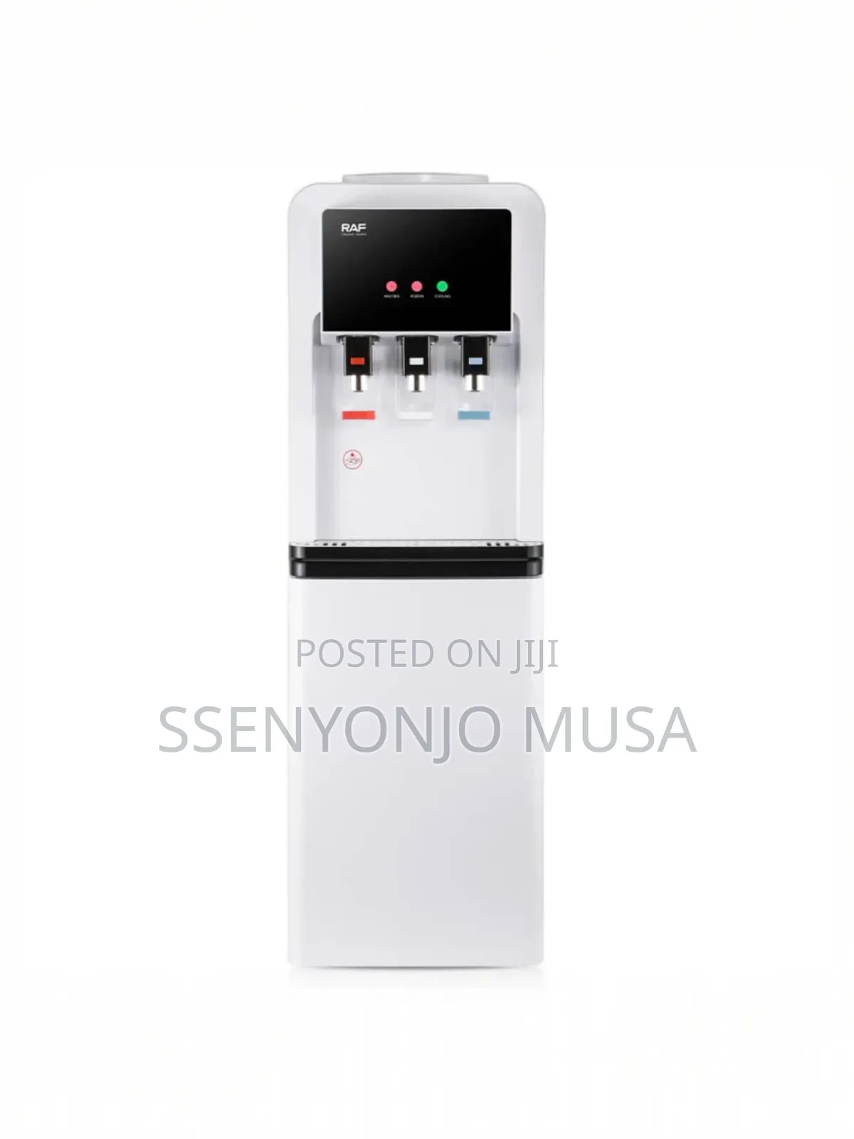 Raf Hot Cold Water Dispenser – Double Faucet Top Load Electric.