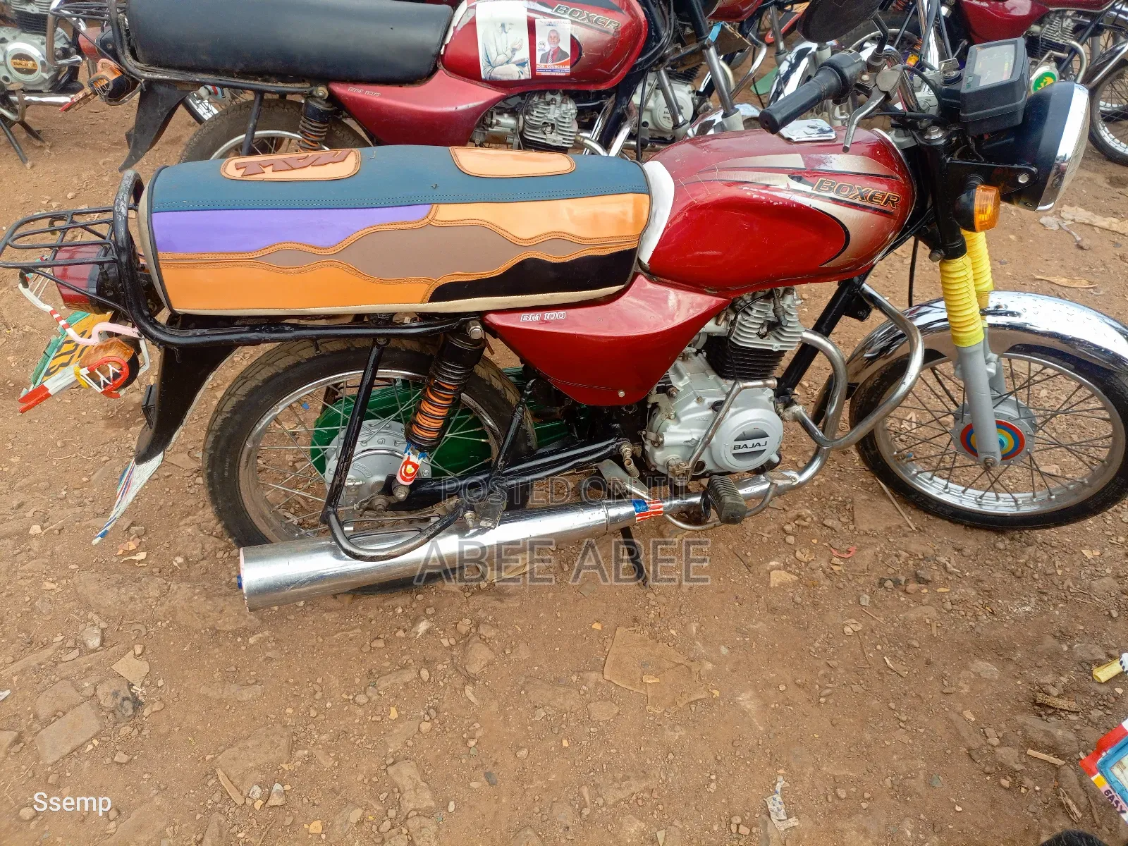 Bajaj Boxer 100 2022 Red