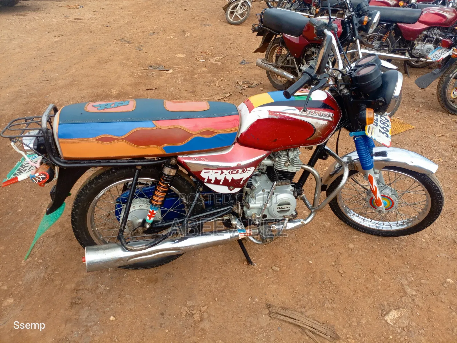 Bajaj Boxer 100 2022 Red