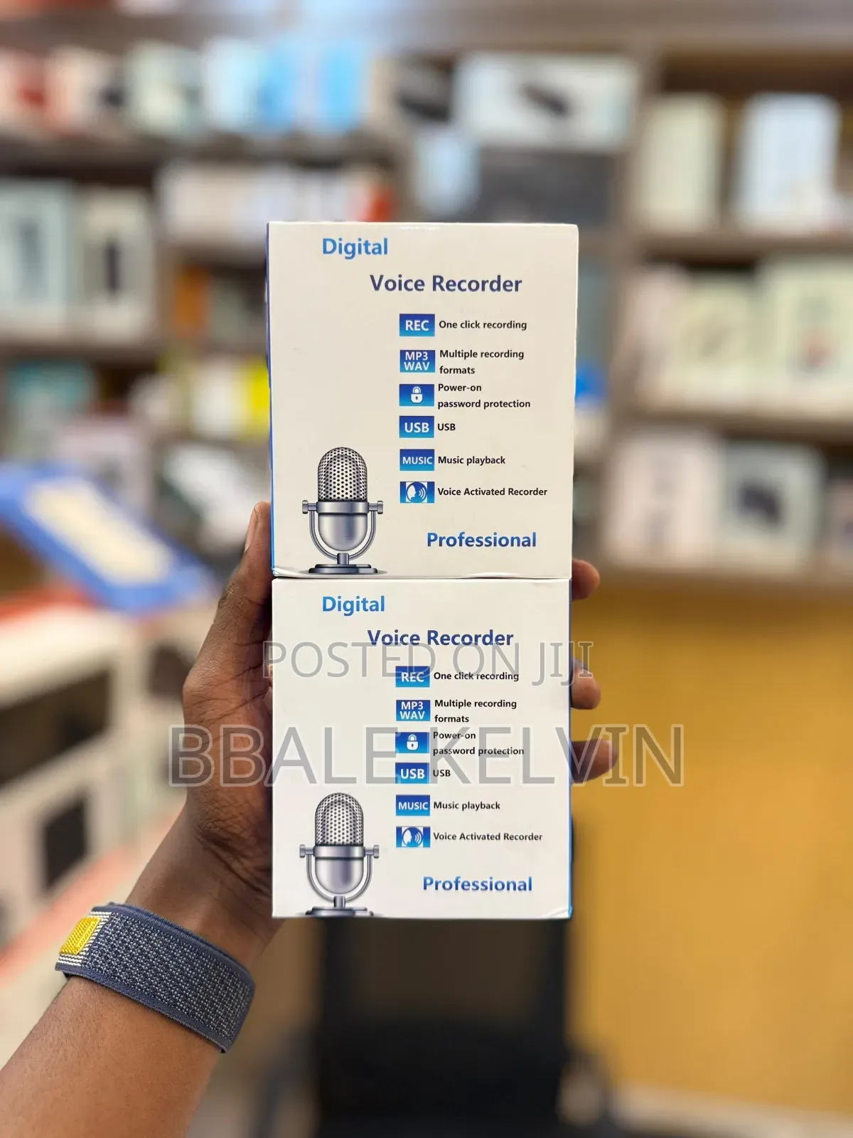 Digital Voice Recorder 128gb, One-Click Recording for Ease of Use