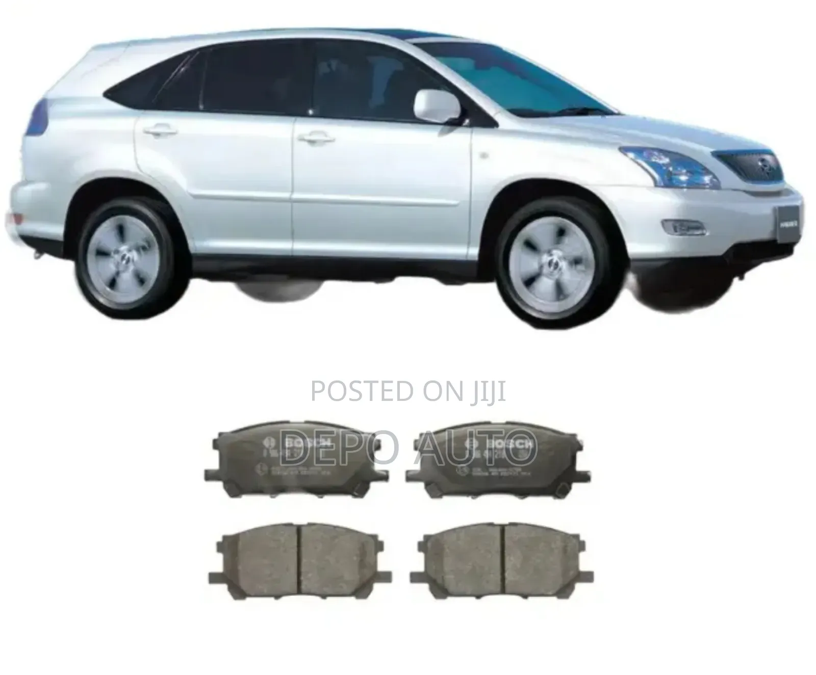 New Brake Pads for Harrier 2006 (Kawundo)