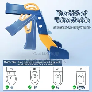 3 in 1 Toddler Potty Training Seat Chair With Ladders