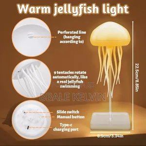 Led Jellyfish Lamp RGB Gradient