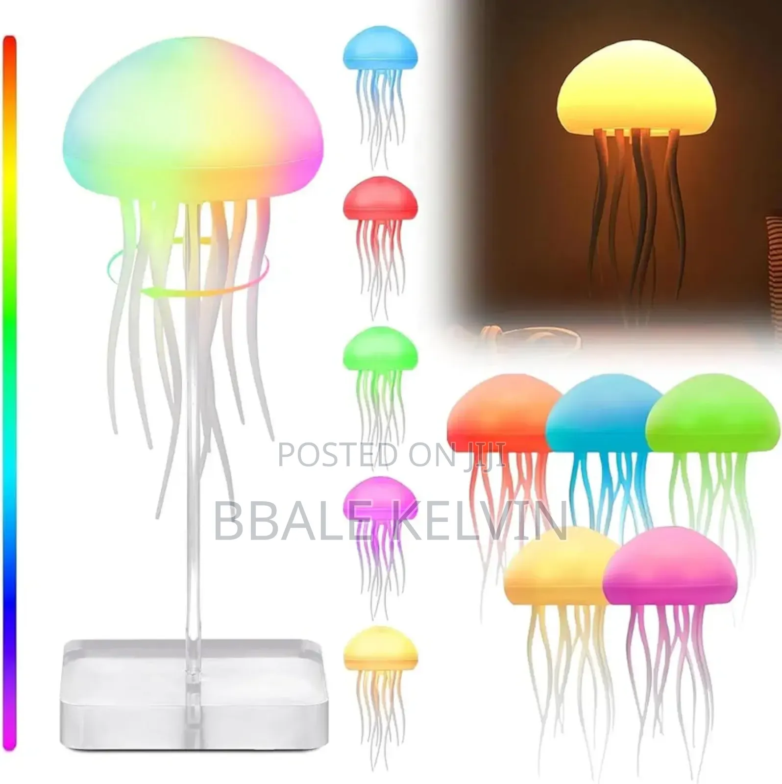 Led Jellyfish Lamp RGB Gradient