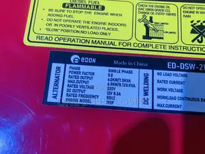 7.5kva Disel Generetor for Both Welding and Power Supply
