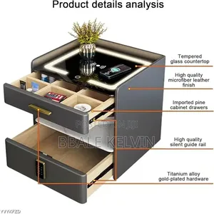 Smart Nightstand Bedroom Table