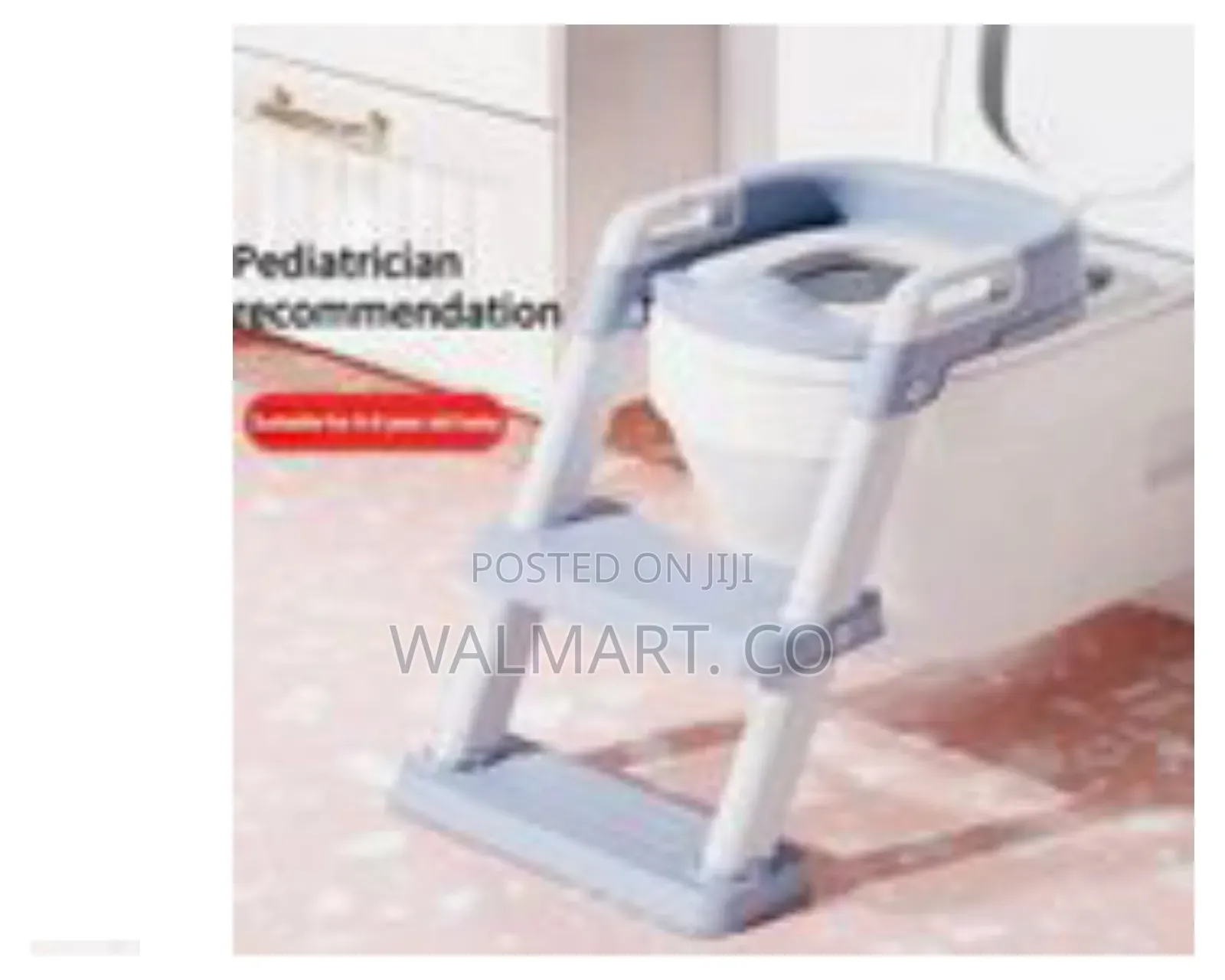 Baby Toddler Toilet Seat With Step Ladder Foldable Potty Training