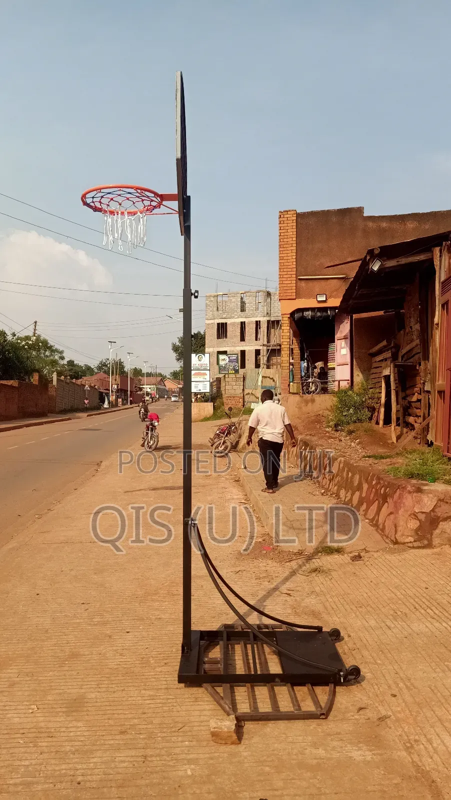 Basketball Hoop, Portable and Adjustable