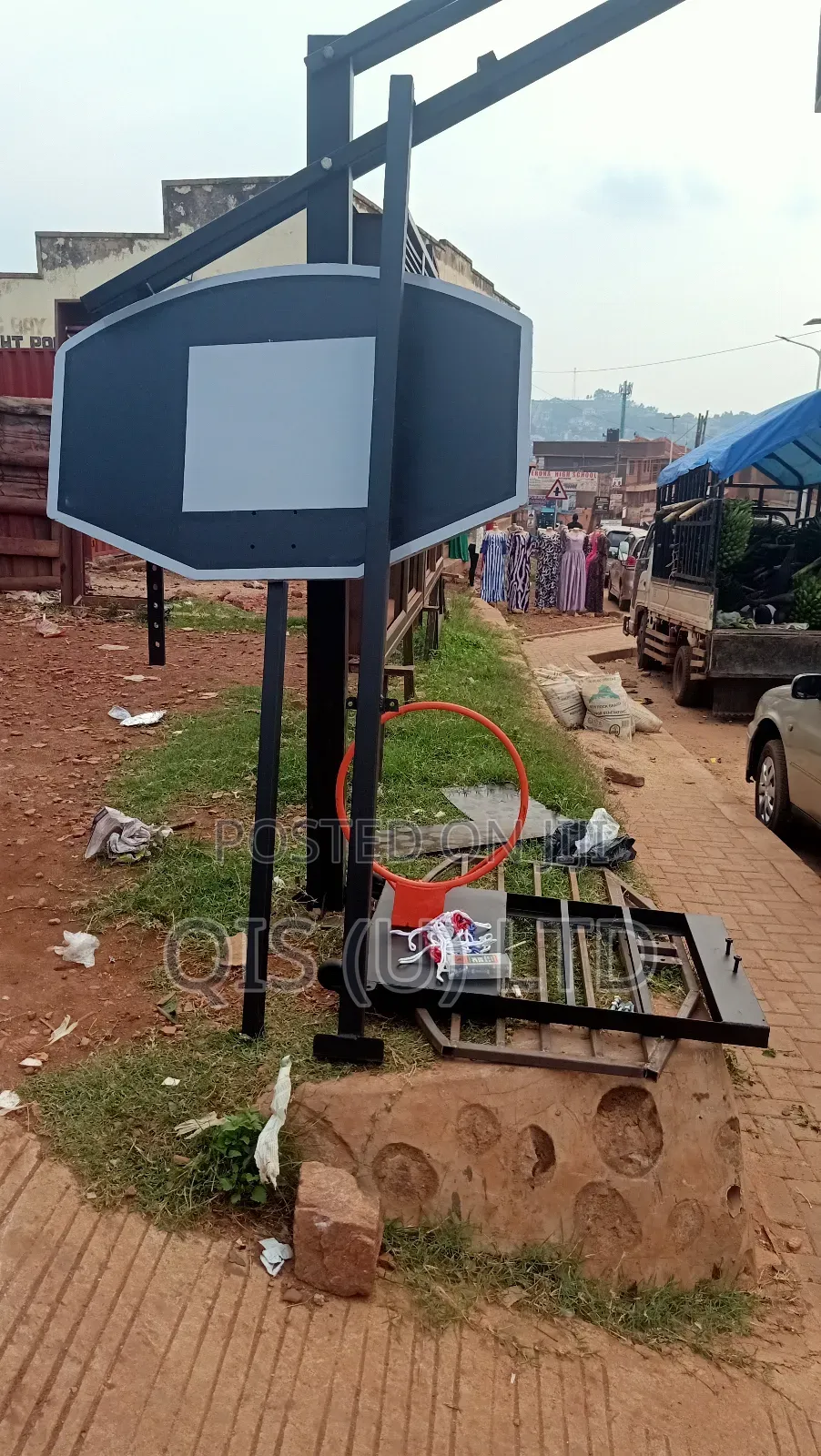 Basketball Hoop, Portable and Adjustable